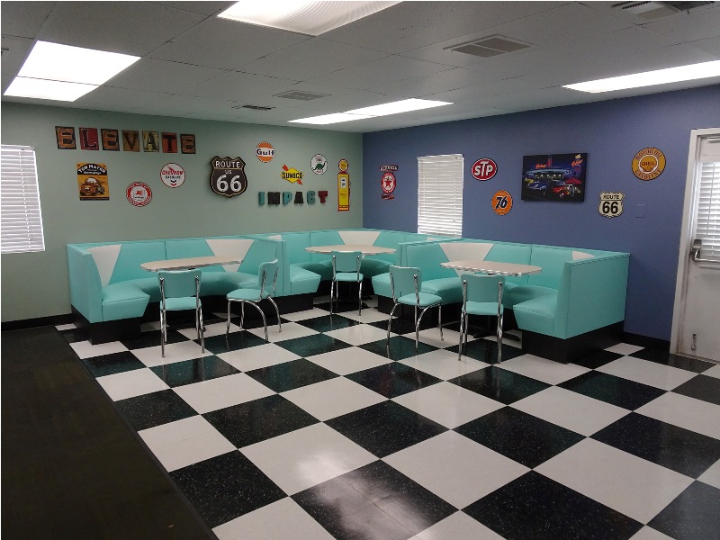 <b>Customized American 1950s retro diner furniture for your restaurant</b>